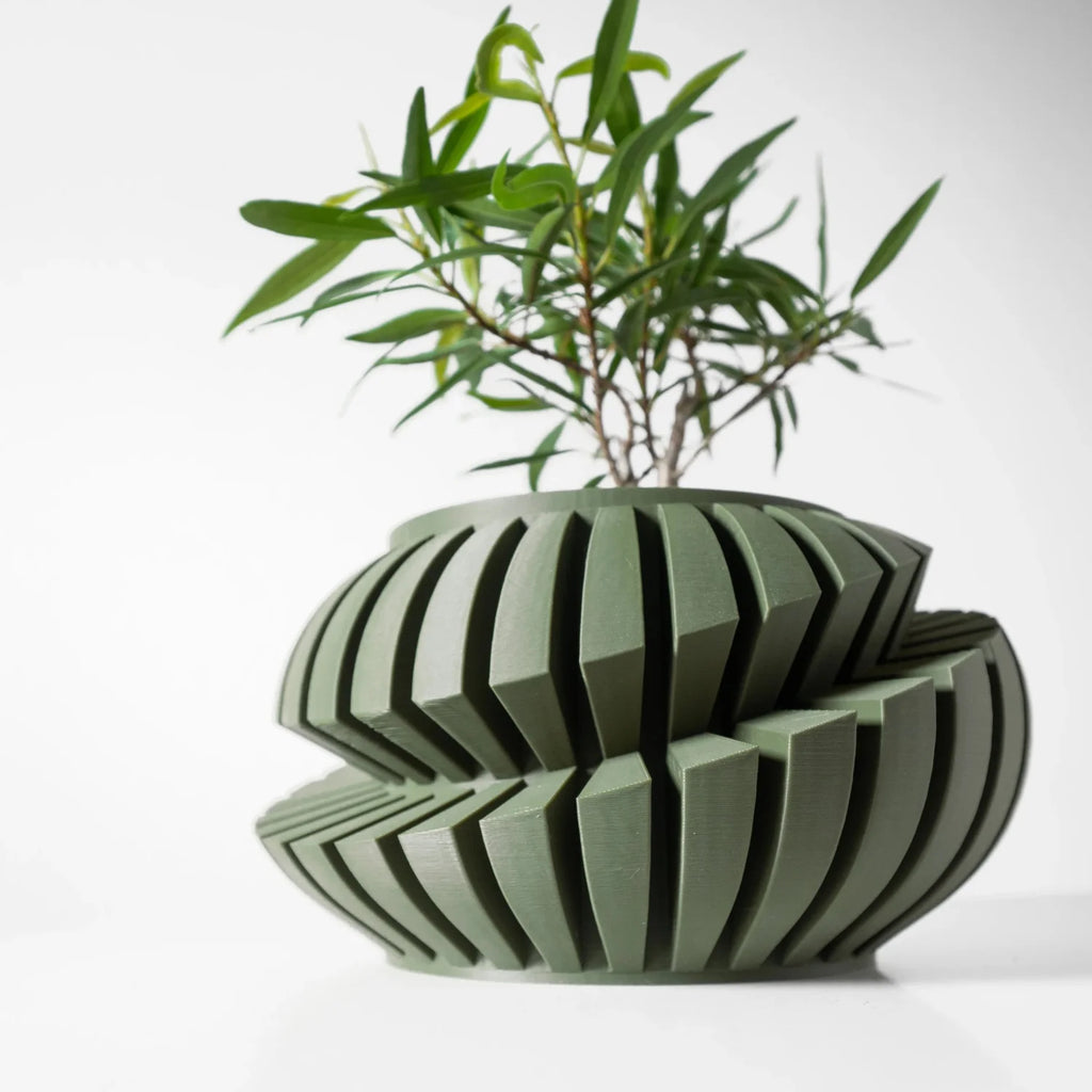 Pot de fleurs design moderne
