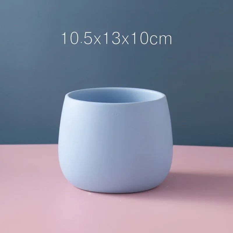 Petit pot de fleurs créatif en céramique
