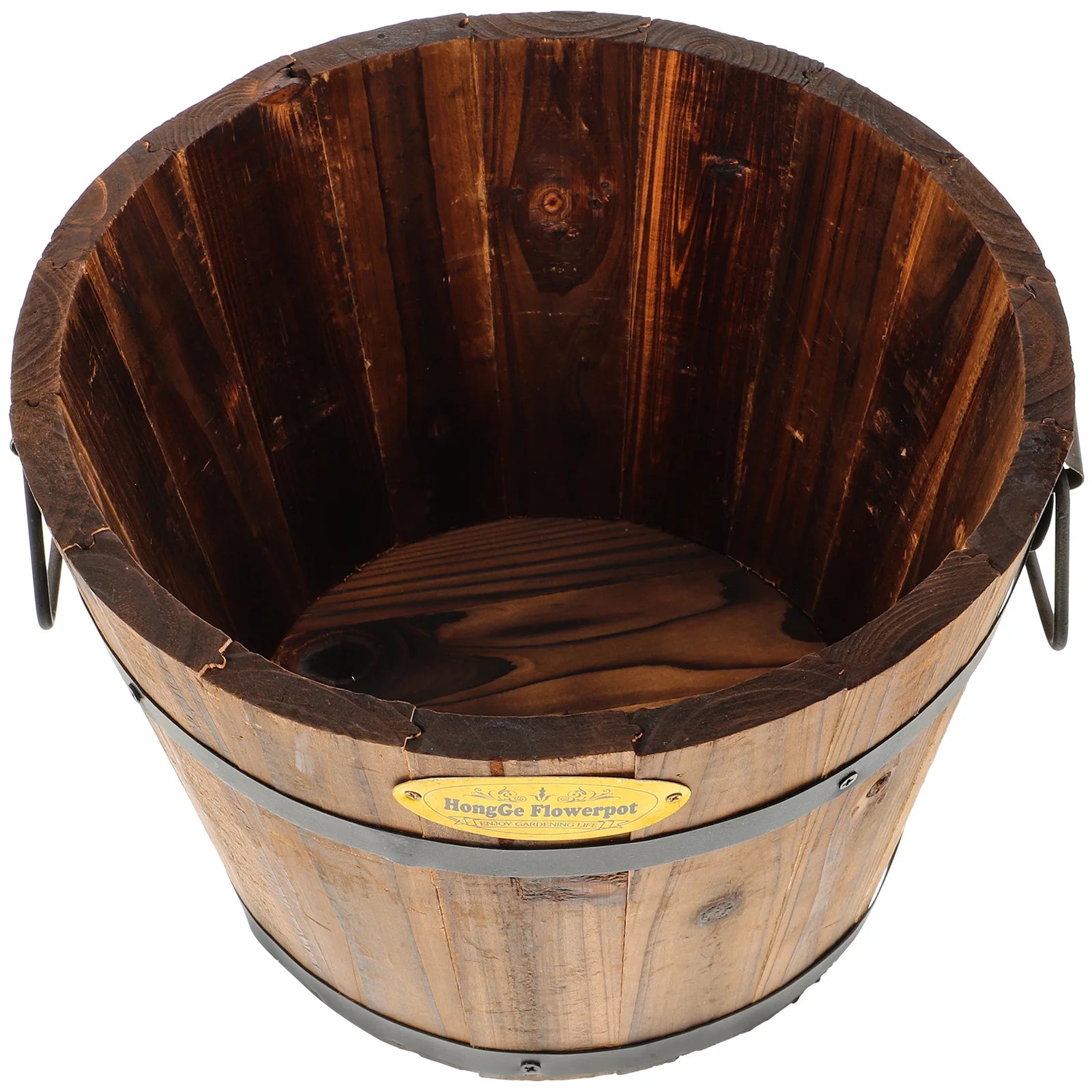 pot de fleurs xxl en bois durable