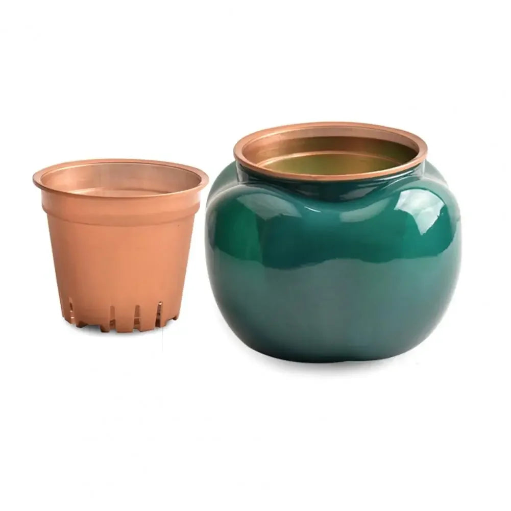 Pot de fleur en plastique décoratif