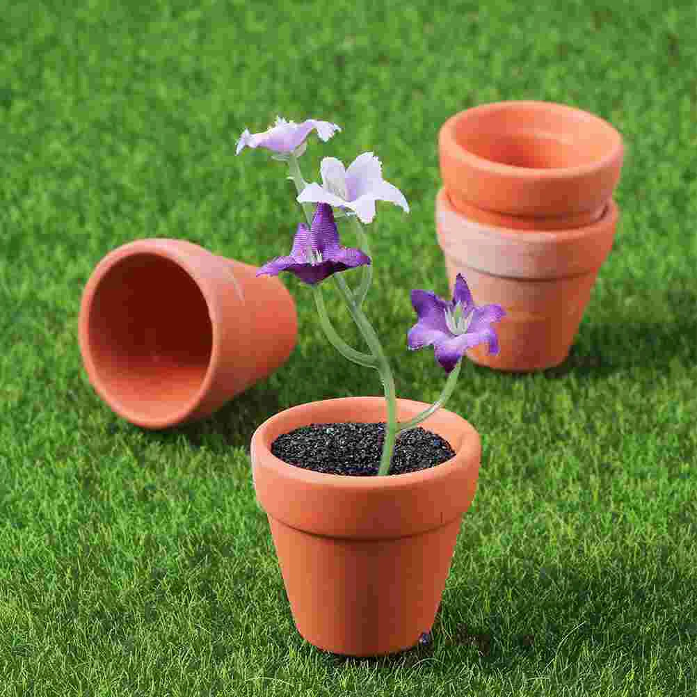 20pots de fleurs exterieur en terre cuite