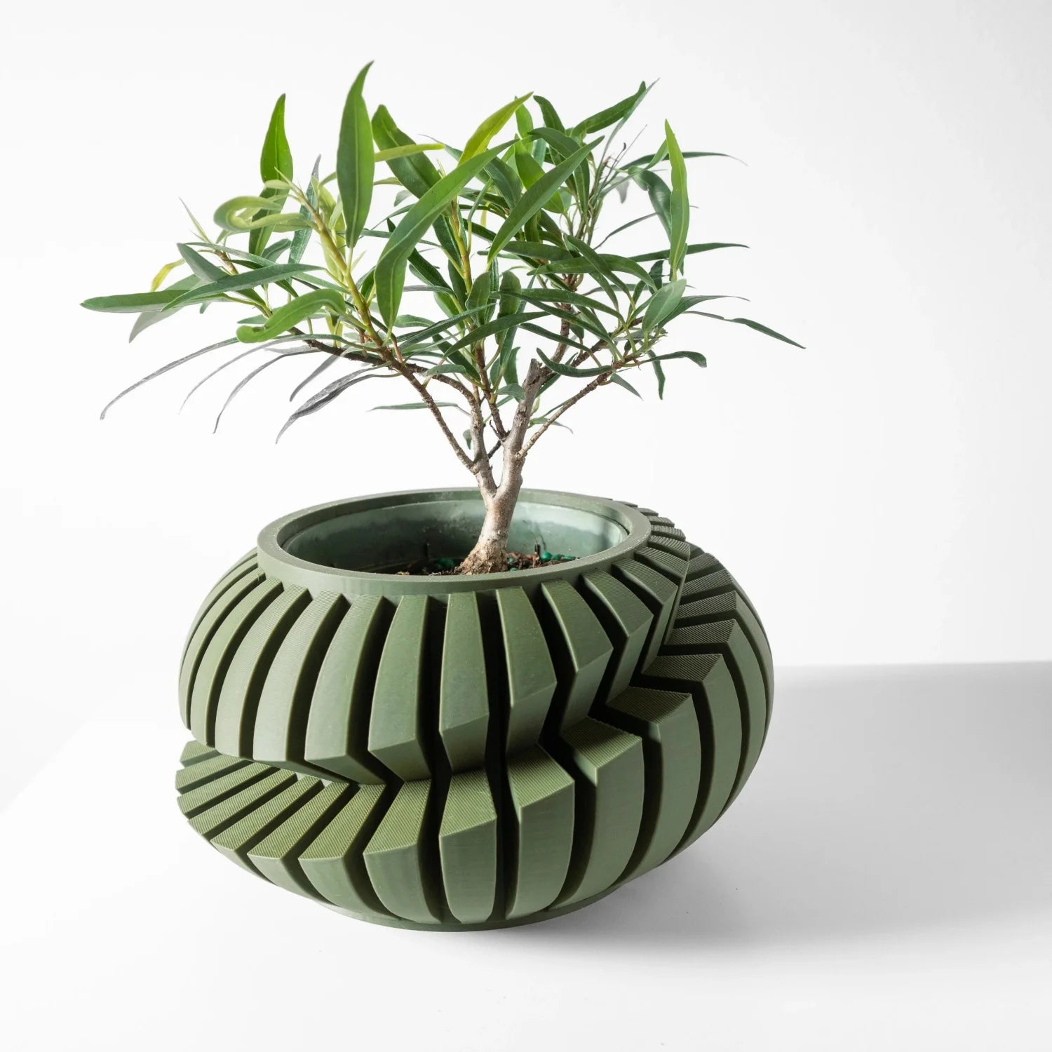 Pot de fleurs design moderne