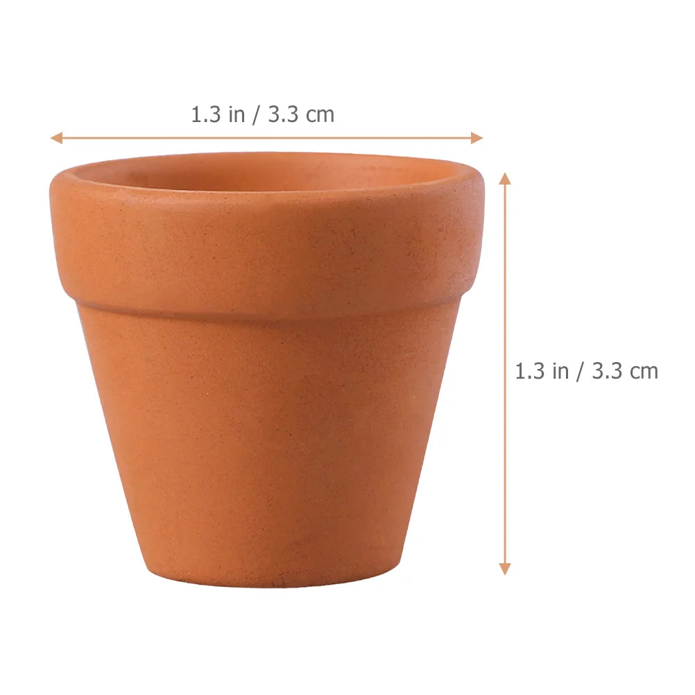 20pots de fleurs exterieur en terre cuite