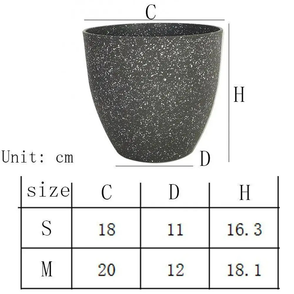 grand pot de fleur intérieur design