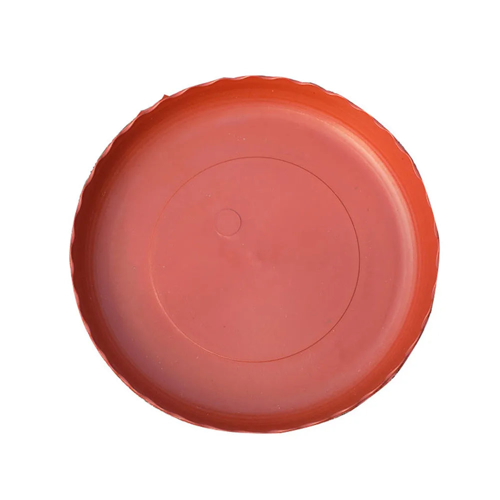 Grand pot de fleurs rond et court