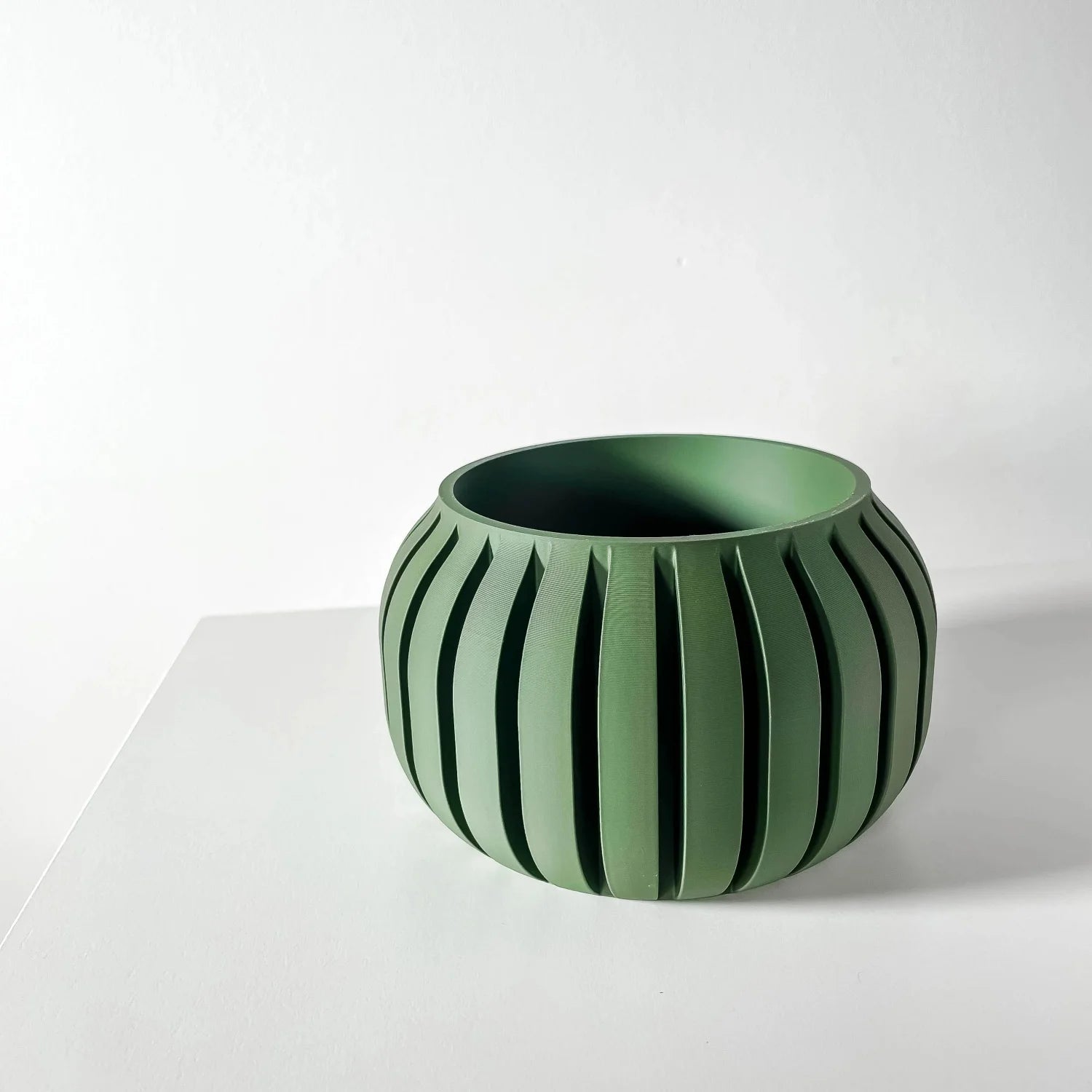 Pot de fleurs design géométrique