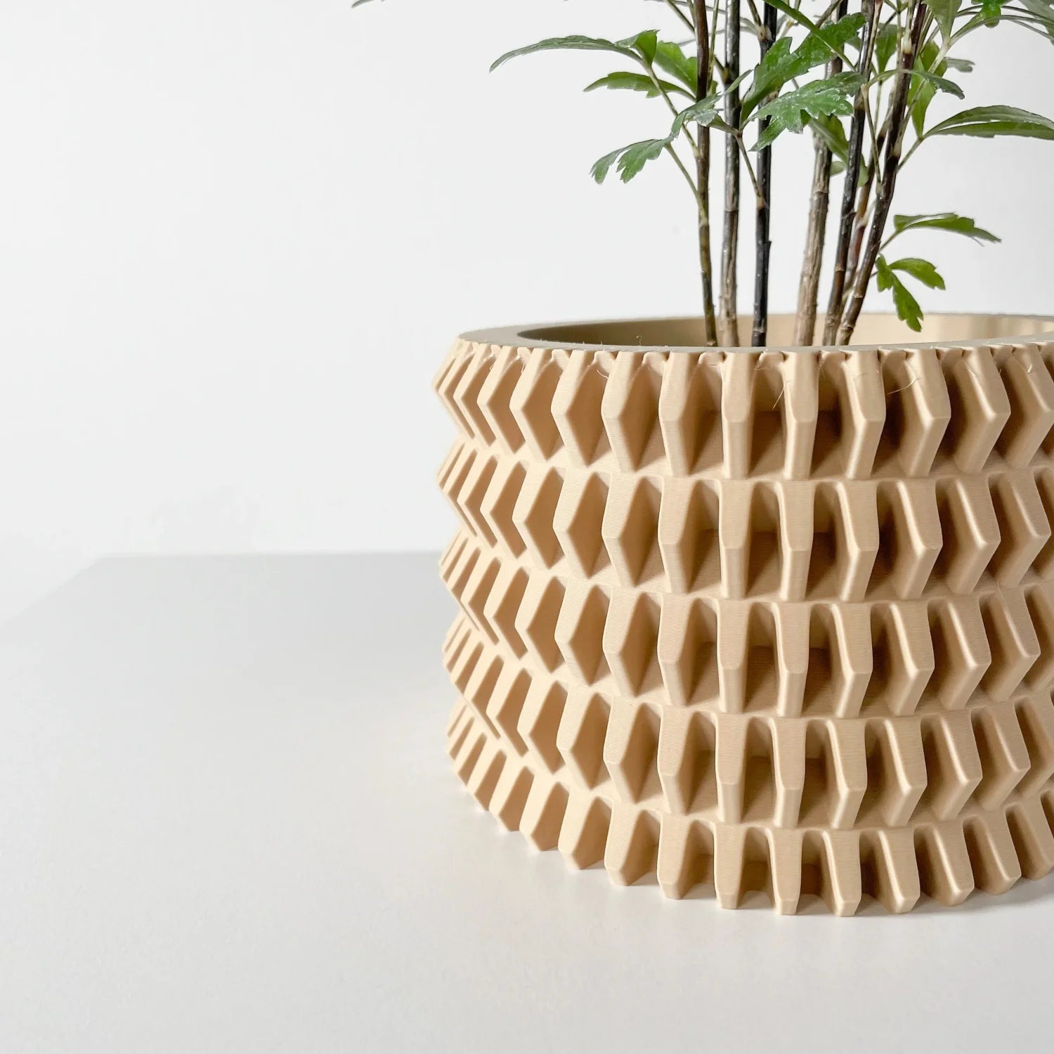 Pot de fleurs imprimé en 3D