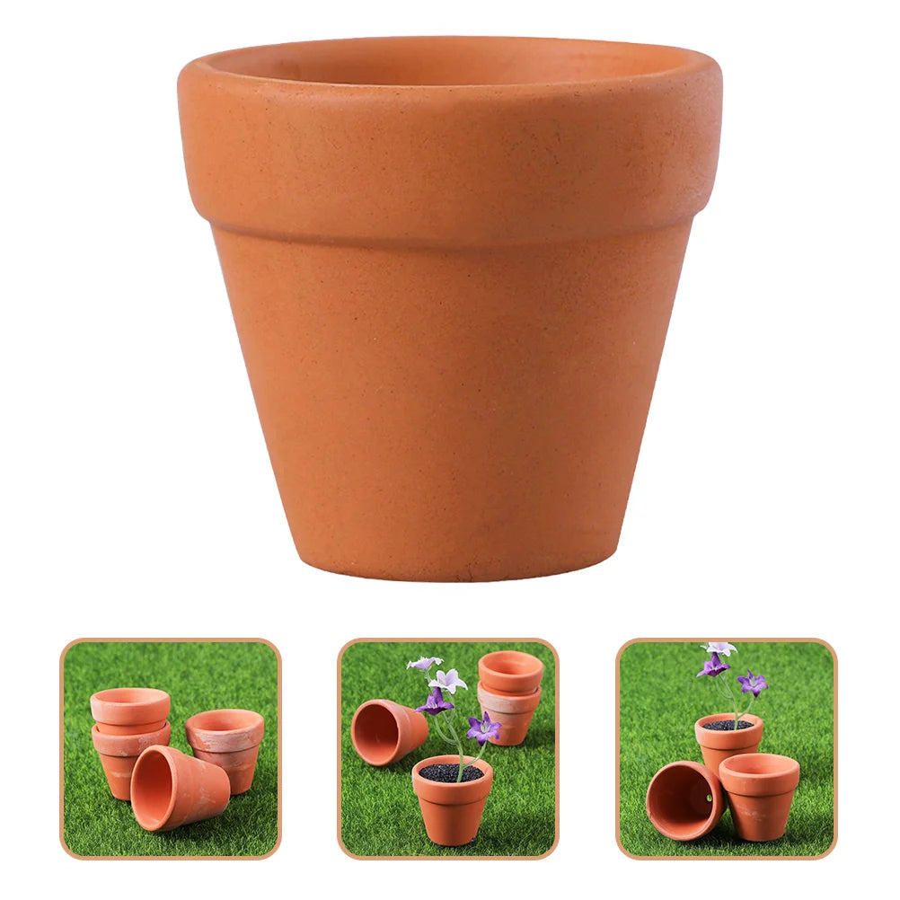 20pots de fleurs exterieur en terre cuite