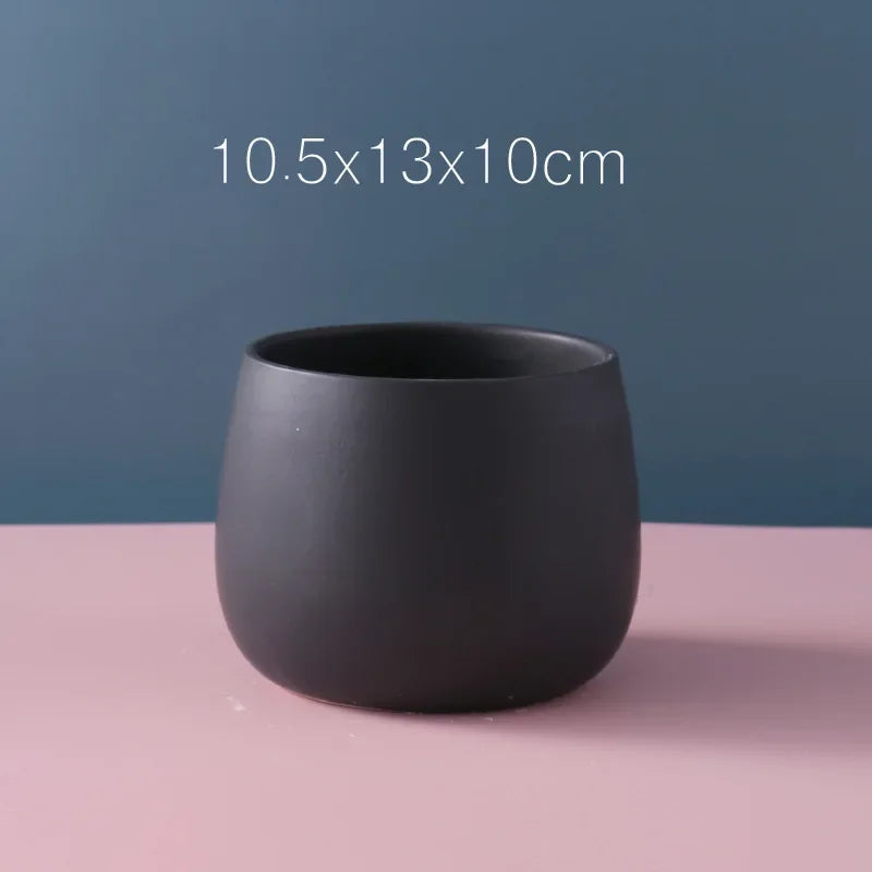 Petit pot de fleurs créatif en céramique